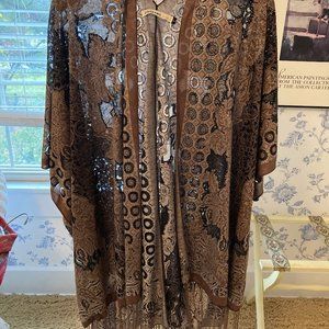 Elegant Sheer Topper